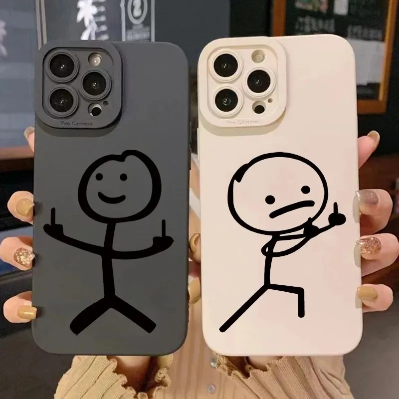 Phone Cases Xr Iphone - Capa de Silicone Fosca com Desenho