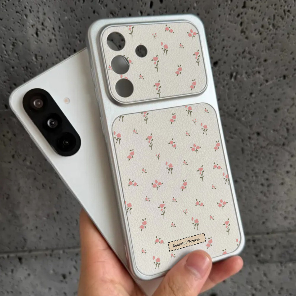 Phone Cases Galaxy A16 5G - Capa de Couro com Janela para