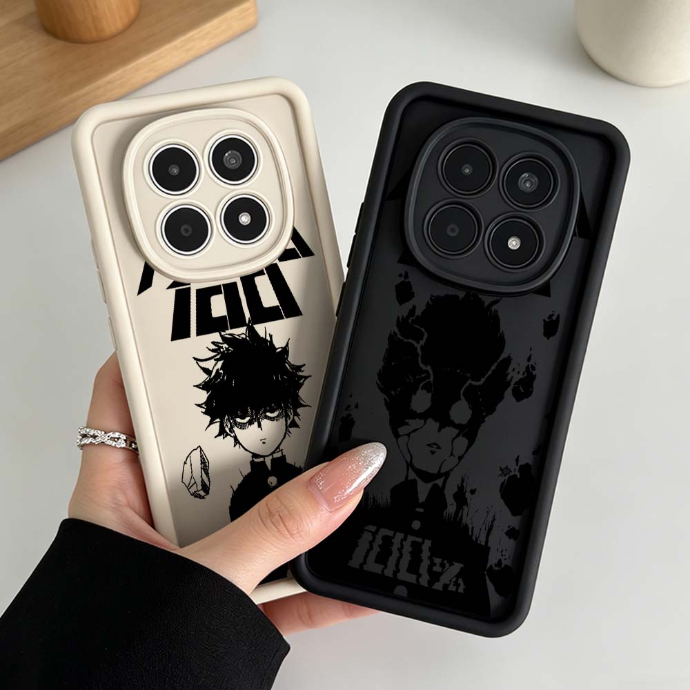 Phone Cases Xiaomi 15 - Capa de Silicone Mobu Saiko Hyaku