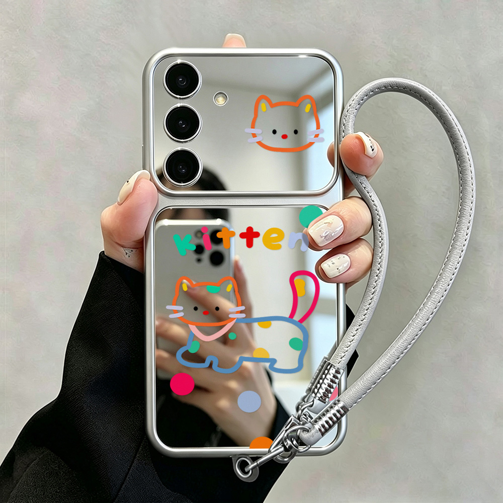Phone Cases Galaxy A16 5G - Capa de espelho com desenho de