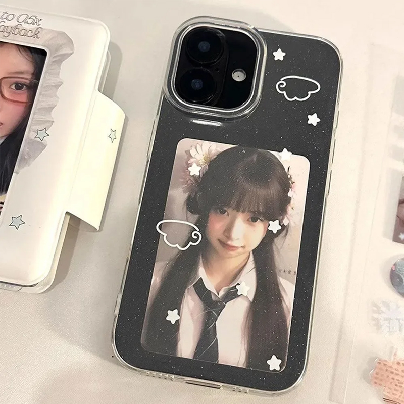 Phone Cases Xr Iphone - Capa de Celular Transparente Y2K Estilo
