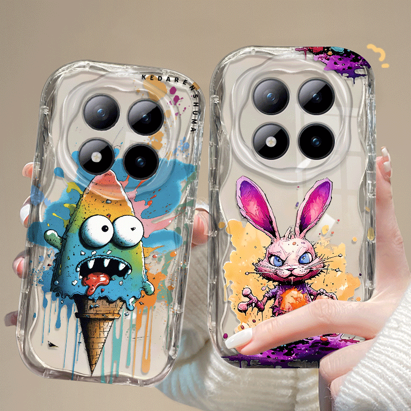 Phone Cases Xiaomi 15 - Capa Flexível de TPU para Redmi