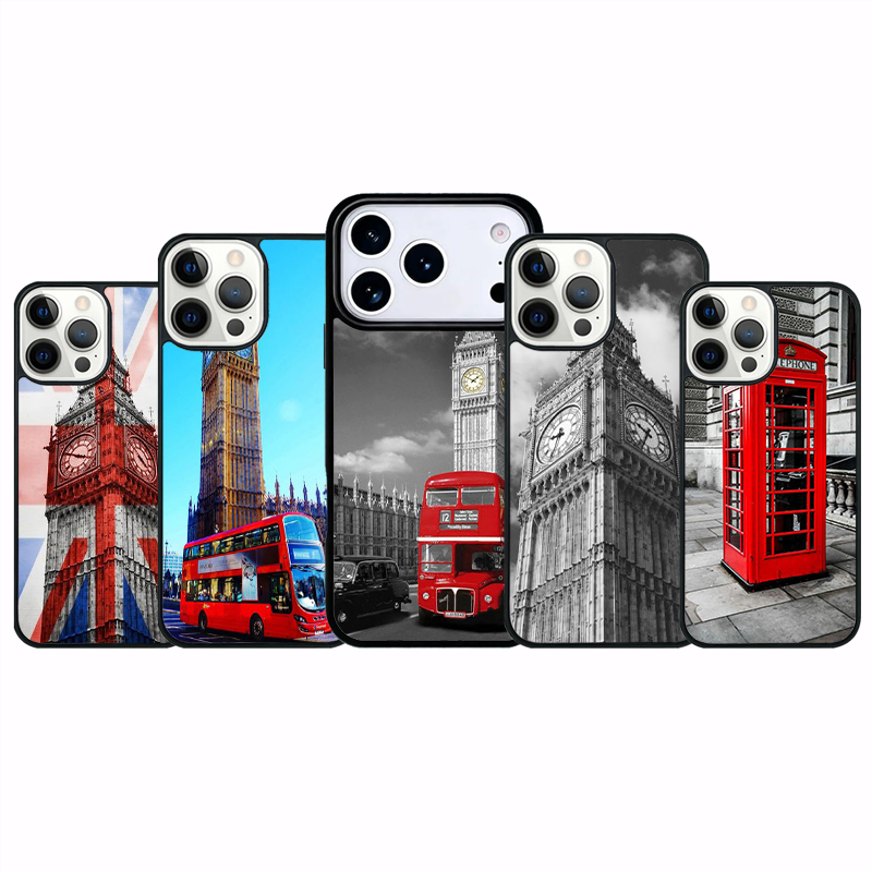 Phone Cases London - Capa de Telefone London Red Bus