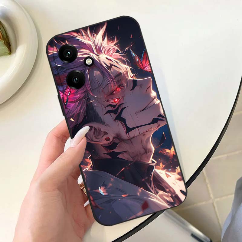 Capa de Telefone Preta Anime J - Phone Cases Jujutsu Kaisen avaliação e preço