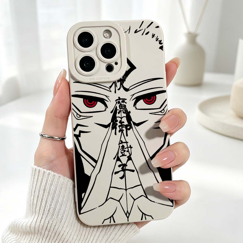 Capa de Silicone Macia Anime J - Phone Cases Jujutsu Kaisen avaliação e preço